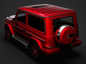 mercedes amg g 63 worldwide 3d w463 2020 Model 3D