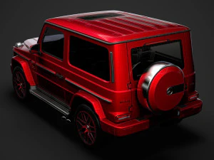 mercedes amg g 63 mondiale 3d w463 2020 Modello 3D