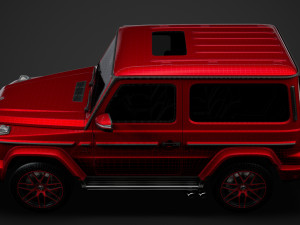 mercedes amg g 63 worldwide 3d w463 2020 Model 3D