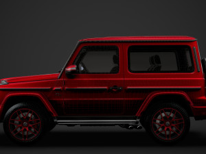 mercedes amg g 63 worldwide 3d w463 2020 Model 3D