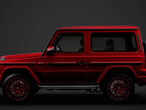 mercedes amg g 63 mondiale 3d w463 2020 Modello 3D