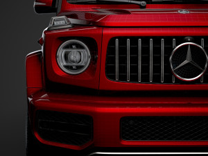 mercedes amg g 63 worldwide 3d w463 2020 Model 3D