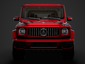 mercedes amg g 63 worldwide 3d w463 2020 Model 3D