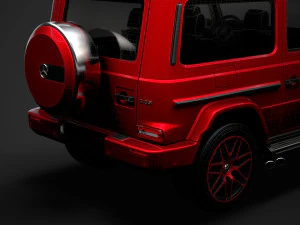 mercedes amg g 63 mondiale 3d w463 2020 Modello 3D