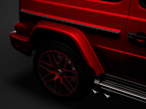 mercedes amg g 63 worldwide 3d w463 2020 Model 3D