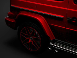 mercedes amg g 63 mondiale 3d w463 2020 Modello 3D