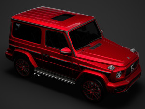 mercedes amg g 63 worldwide 3d w463 2020 Model 3D