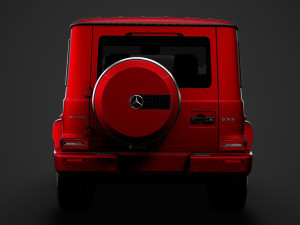 mercedes amg g 63 worldwide 3d w463 2020 Model 3D
