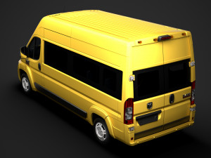 ram promaster window van 3500 h3 159wb 2020 Model 3D