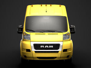 ram promaster window van 3500 h3 159wb 2020 Model 3D