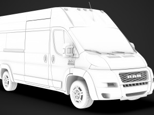 ram promaster window van 3500 h3 159wb 2020 Model 3D