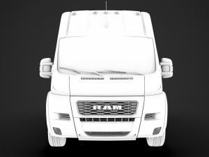 ram promaster window van 3500 h3 159wb 2020 Model 3D