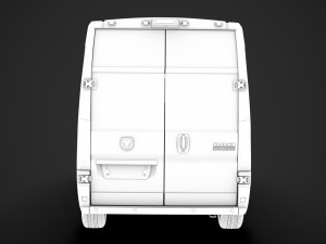 ram promaster window van 3500 h3 159wb 2020 Model 3D