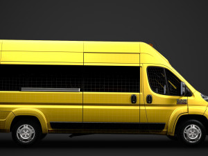 ram promaster window van 3500 h3 159wb 2020 Model 3D