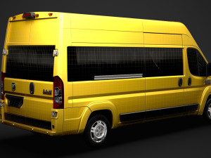 ram promaster window van 3500 h3 159wb 2020 Model 3D