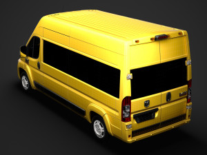 ram promaster window van 3500 h3 159wb 2020 Model 3D