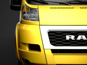 ram promaster window van 3500 h3 159wb 2020 Model 3D