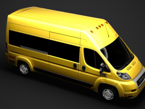 ram promaster window van 3500 h3 159wb 2020 Model 3D