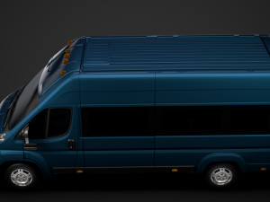 ram promaster window van 3500 h3 159wb ext 2020 Modelo 3D