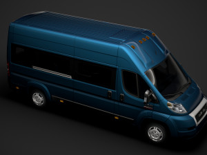 ram promaster window van 3500 h3 159wb ext 2020 Modelo 3D