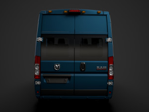 ram promaster window van 3500 h3 159wb ext 2020 Modelo 3D