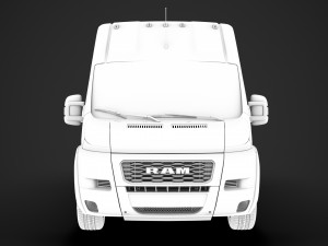 ram promaster window van 3500 h3 159wb ext 2020 Modelo 3D