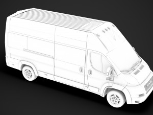 ram promaster window van 3500 h3 159wb ext 2020 Modelo 3D