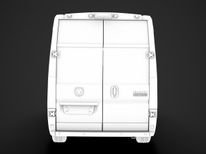 ram promaster window van 3500 h3 159wb ext 2020 Modelo 3D