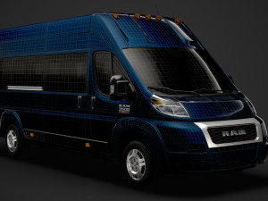 ram promaster window van 3500 h3 159wb ext 2020 Modelo 3D