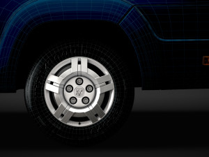ram promaster window van 3500 h3 159wb ext 2020 Modelo 3D