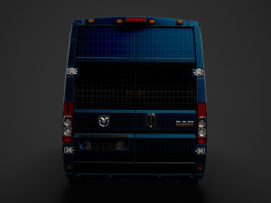 ram promaster window van 3500 h3 159wb ext 2020 Modelo 3D