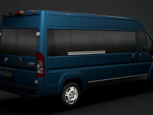 ram promaster window van 3500 hr 159wb 2020 3D Model