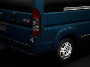 ram promaster window van 3500 hr 159wb 2020 Model 3D