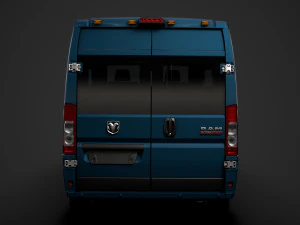 ram promaster window van 3500 hr 159wb 2020 3D Model