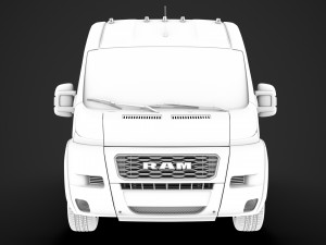 ram promaster window van 3500 hr 159wb 2020 Model 3D