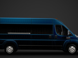 ram promaster window van 3500 hr 159wb 2020 Model 3D
