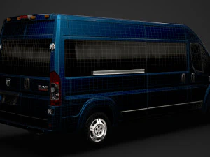 ram promaster window van 3500 hr 159wb 2020 3D Model