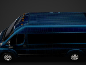 ram promaster window van 3500 hr 159wb 2020 Model 3D