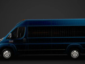 ram promaster window van 3500 hr 159wb 2020 3D Model