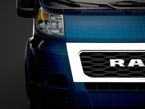 ram promaster window van 3500 hr 159wb 2020 3D Model
