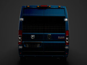 ram promaster window van 3500 hr 159wb 2020 3D Model