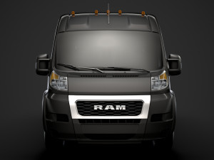 ram promaster window van 3500 hr 159wb ext 2020 3D Model