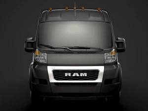 ram promaster window van 3500 hr 159wb ext 2020 3D Model