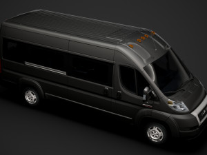 ram promaster window van 3500 hr 159wb ext 2020 3D Model