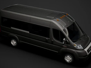 ram promaster window van 3500 hr 159wb ext 2020 3D Model