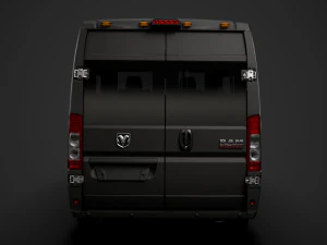 ram promaster window van 3500 hr 159wb ext 2020 3D Model