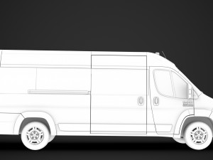 ram promaster window van 3500 hr 159wb ext 2020 3D Model
