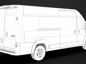 ram promaster window van 3500 hr 159wb ext 2020 3D Model