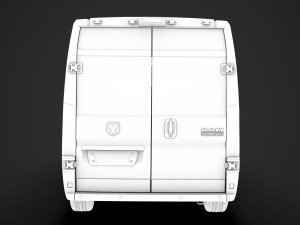 ram promaster window van 3500 hr 159wb ext 2020 3D Model