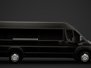 ram promaster window van 3500 hr 159wb ext 2020 3D Model